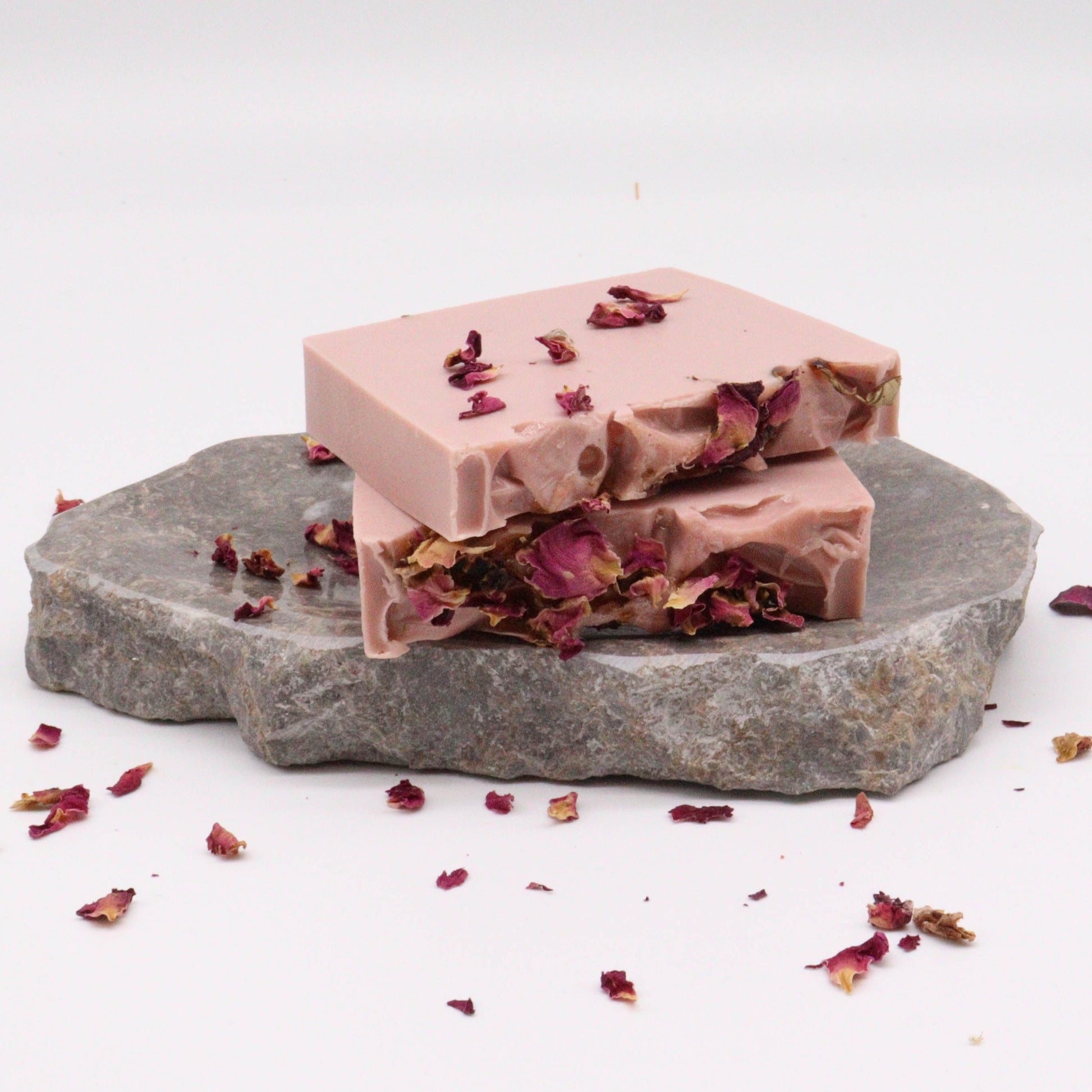 Wild & Natural Handmade Soap Slice - Enchanted Rose Soap Bar