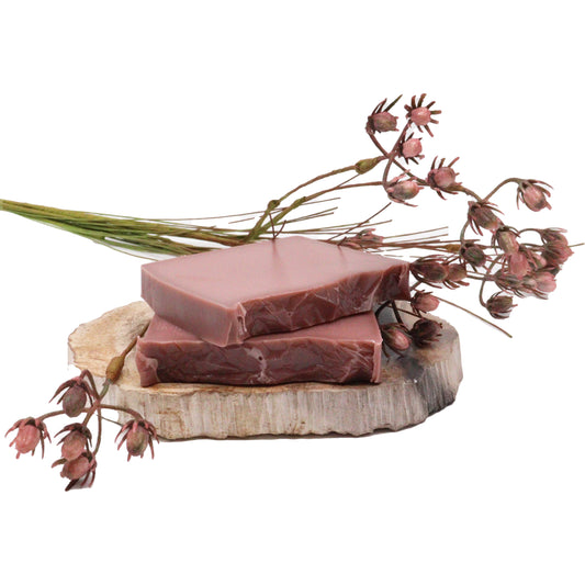 Wild & Natural Handmade Soap Slice - Raspberry Bliss