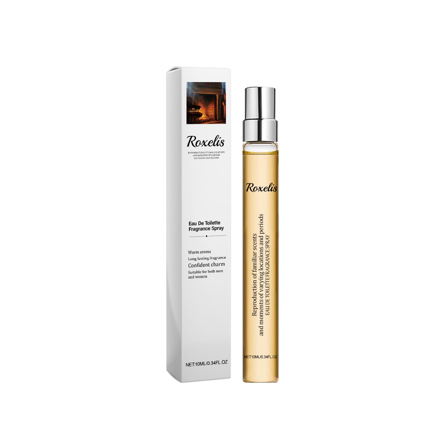 Roxelis Eau De Toilette Unisex Natural Sandalwood Perfume - Vanilla & Clove