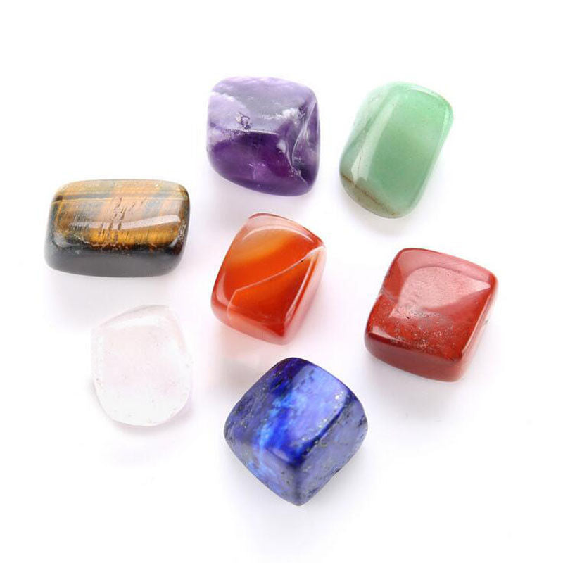 Seven Chakra Polished Stone Set