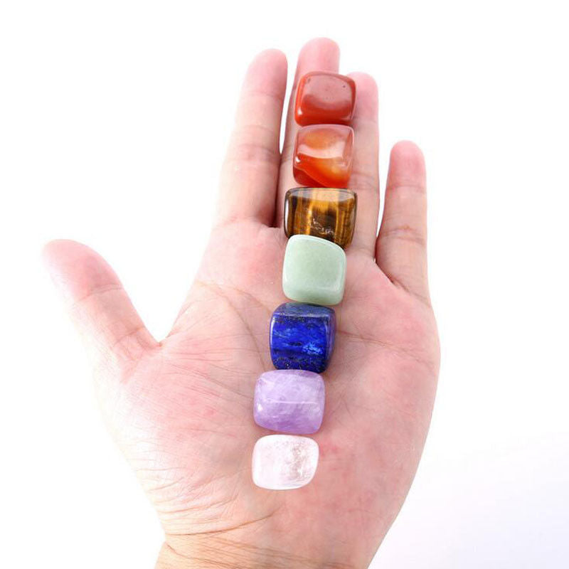 Seven Chakra Polished Stone Set