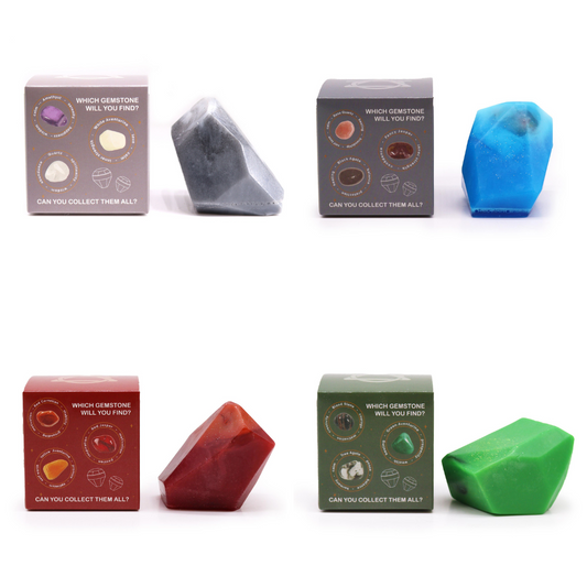 Crystal Elemental Soaps (Pack of 4)