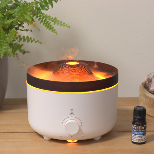 Large Volcano Effect Aroma Diffuser (plug) Two Colours - 560ml