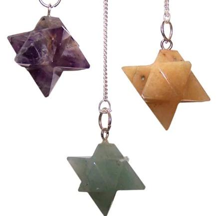 Merkaba (star) Pendulum Set