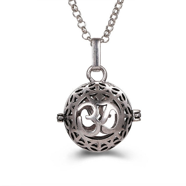 Belly Bell & Essential Oil Diffuser Bola Locket Necklace