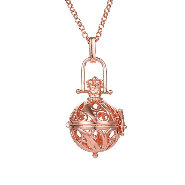 Belly Bell & Essential Oil Diffuser Bola Locket Necklace