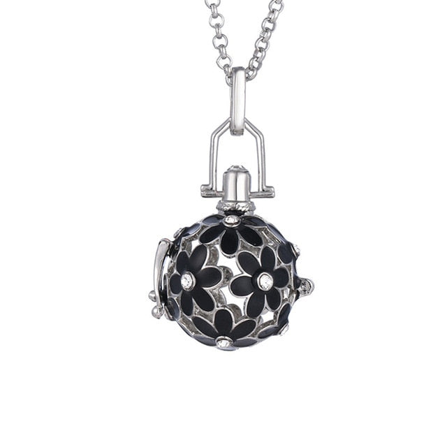 Belly Bell & Essential Oil Diffuser Bola Locket Necklace