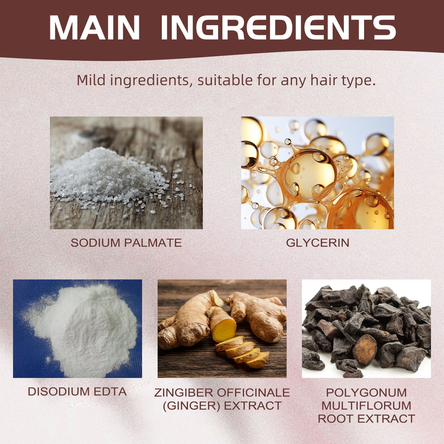 EELHOE Ginger Soap, White Hair Repair Shampoo