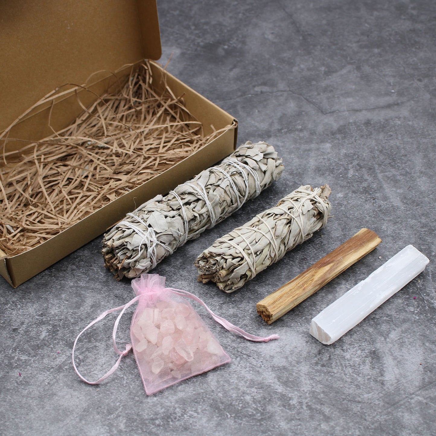 Energy Cleansing & Smudging Ritual Kit