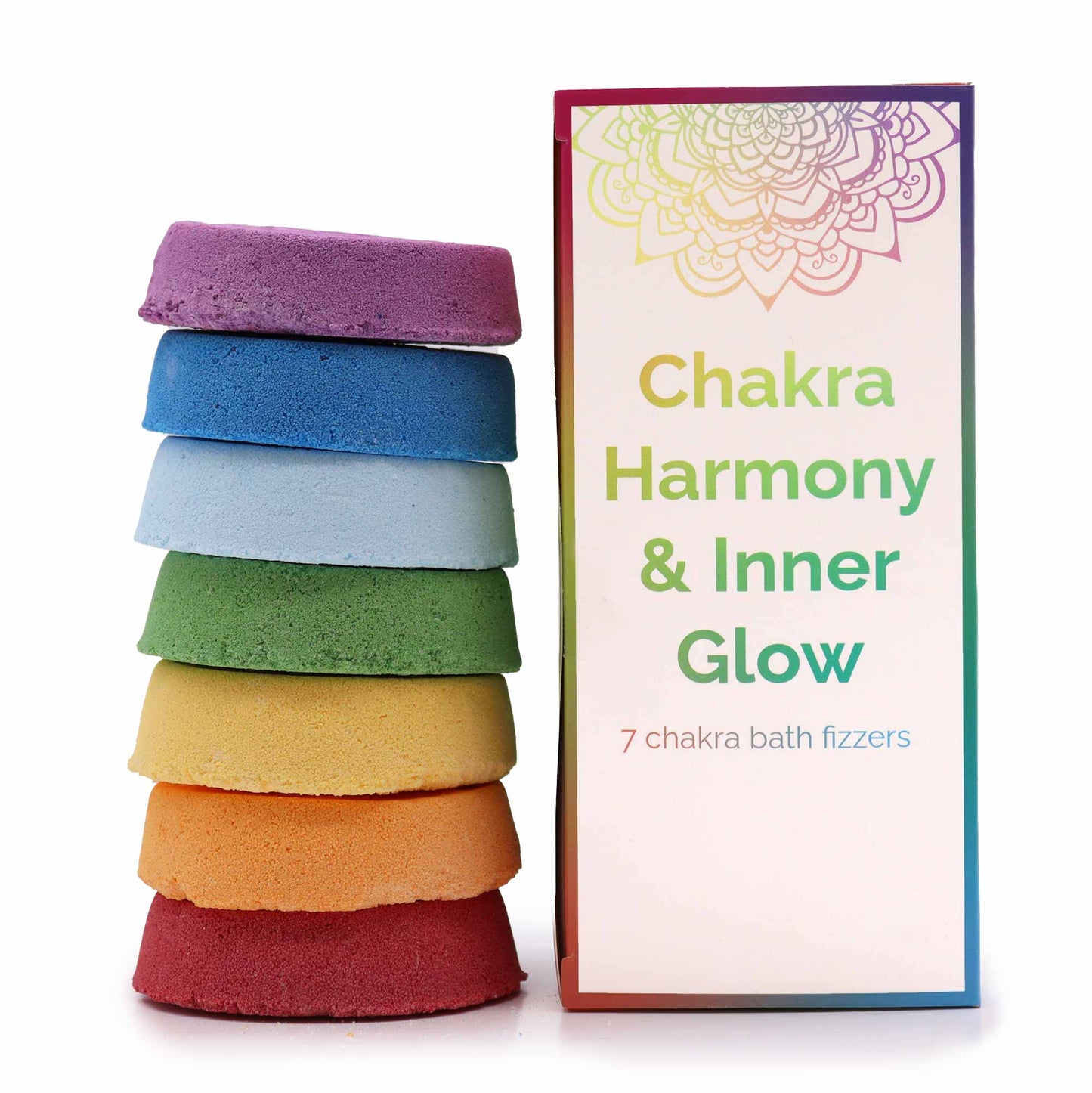 Chakra Bath Fizz Gift Box - Chakra Harmony & Inner Glow