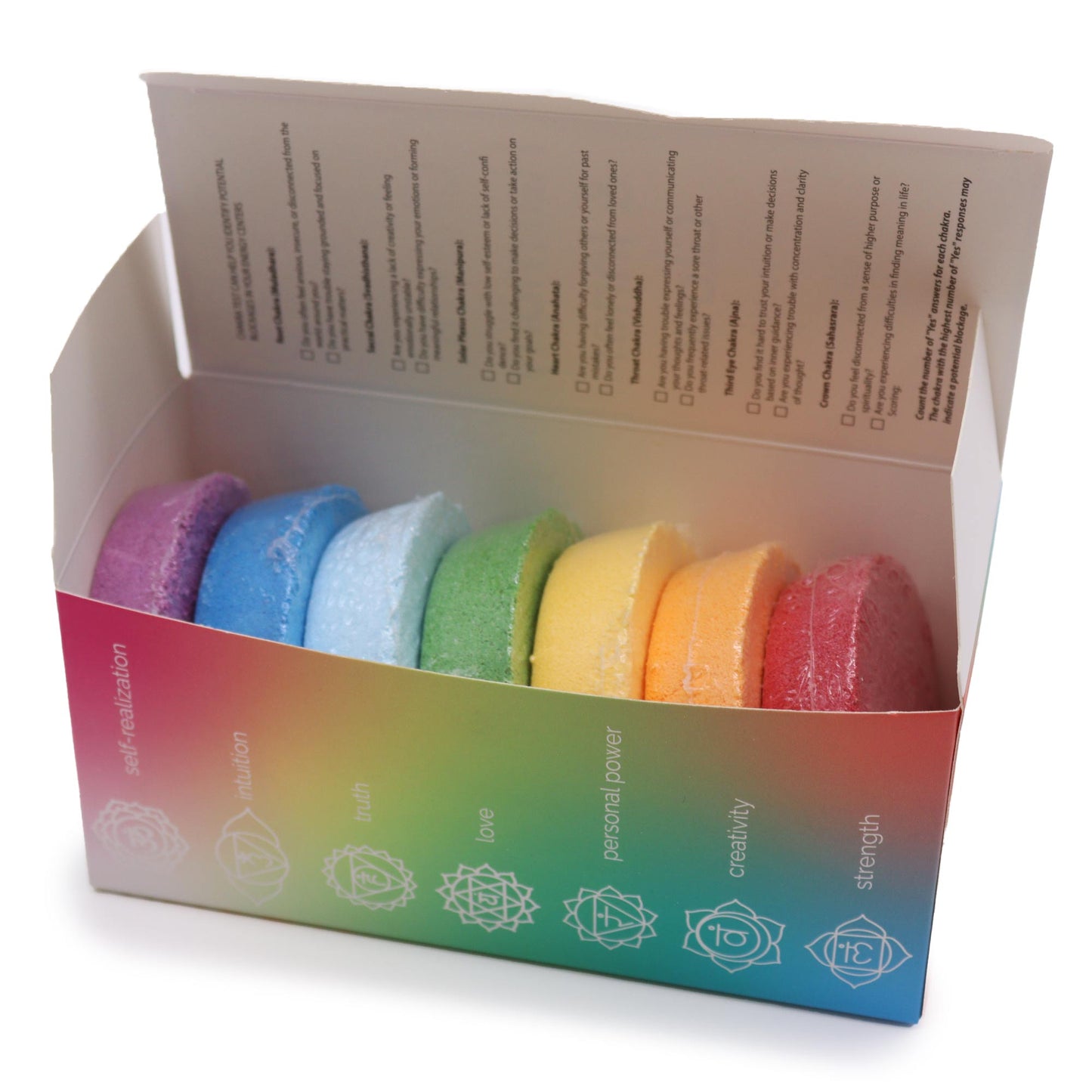 Chakra Bath Fizz Gift Box - Chakra Harmony & Inner Glow