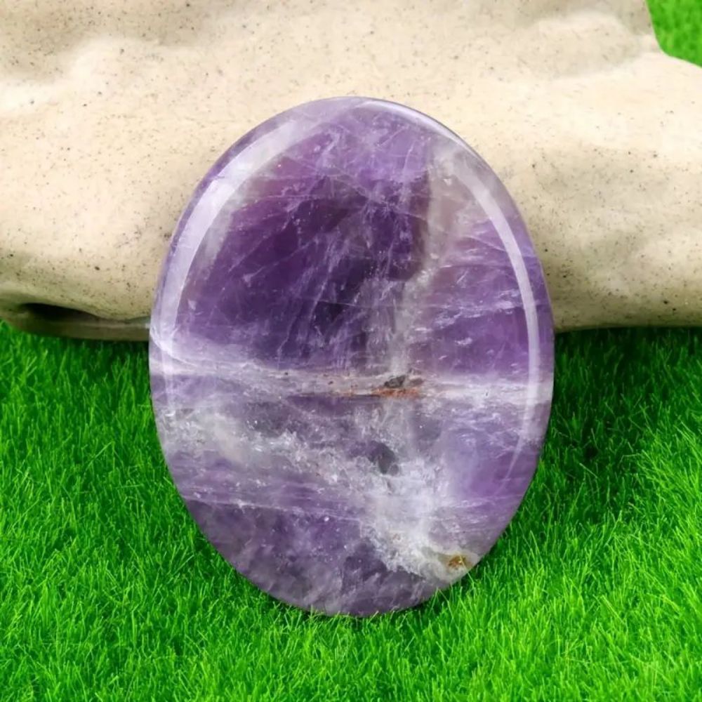 Oval Worry Thumb Stone