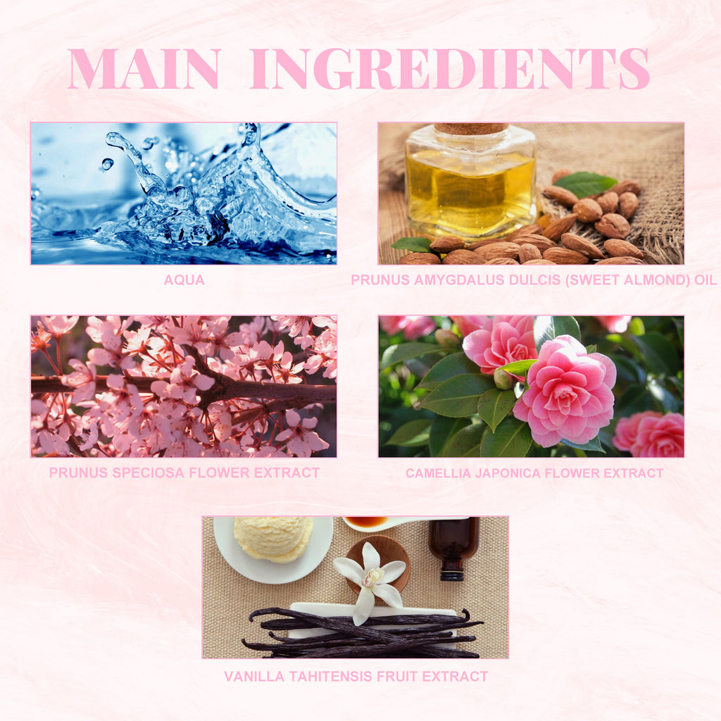Roxelis Blooms Almond Fragrance Mist