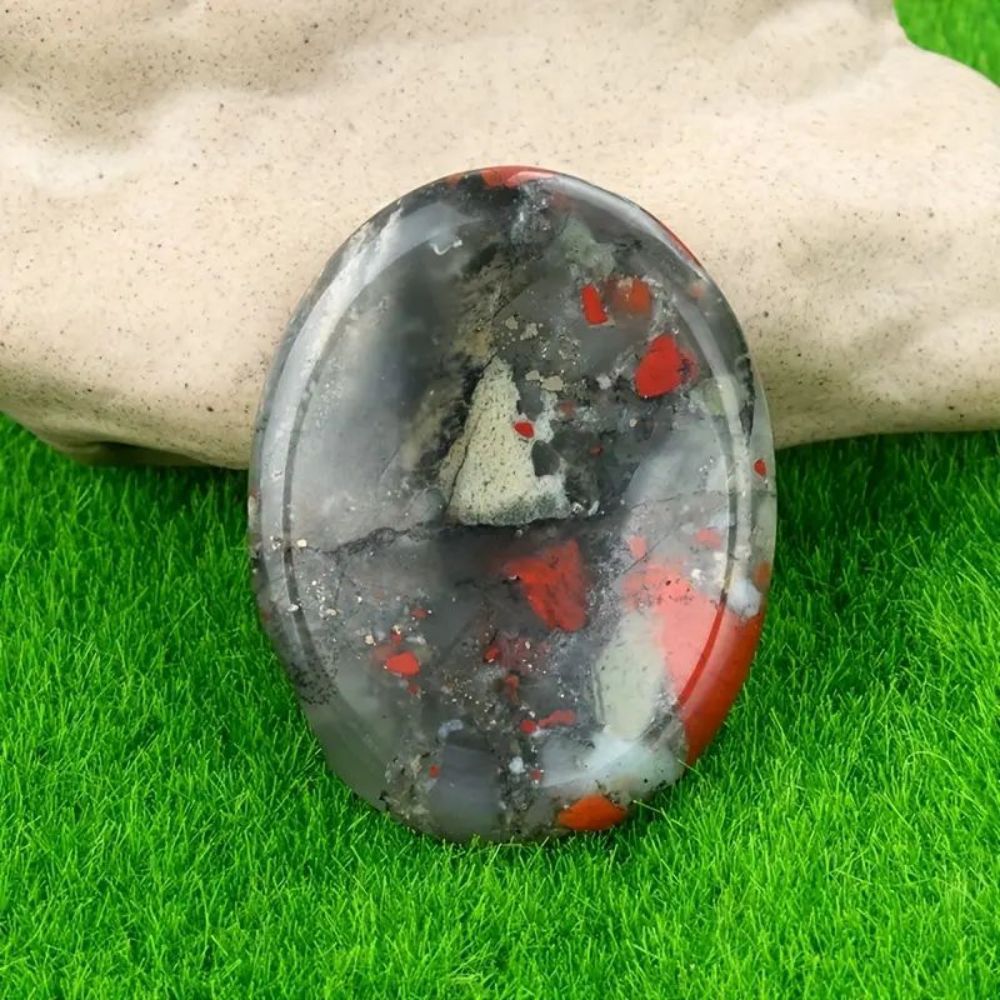Oval Worry Thumb Stone