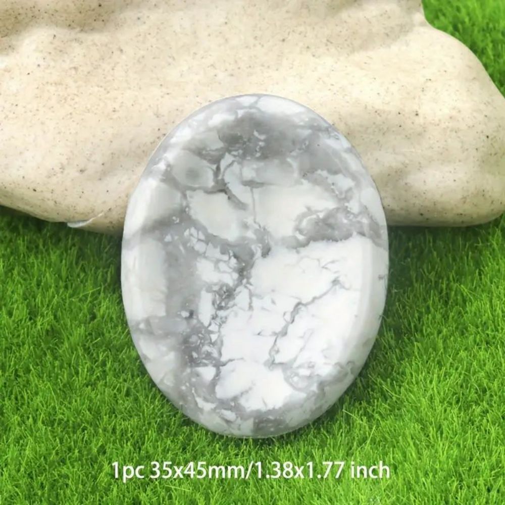 Oval Worry Thumb Stone