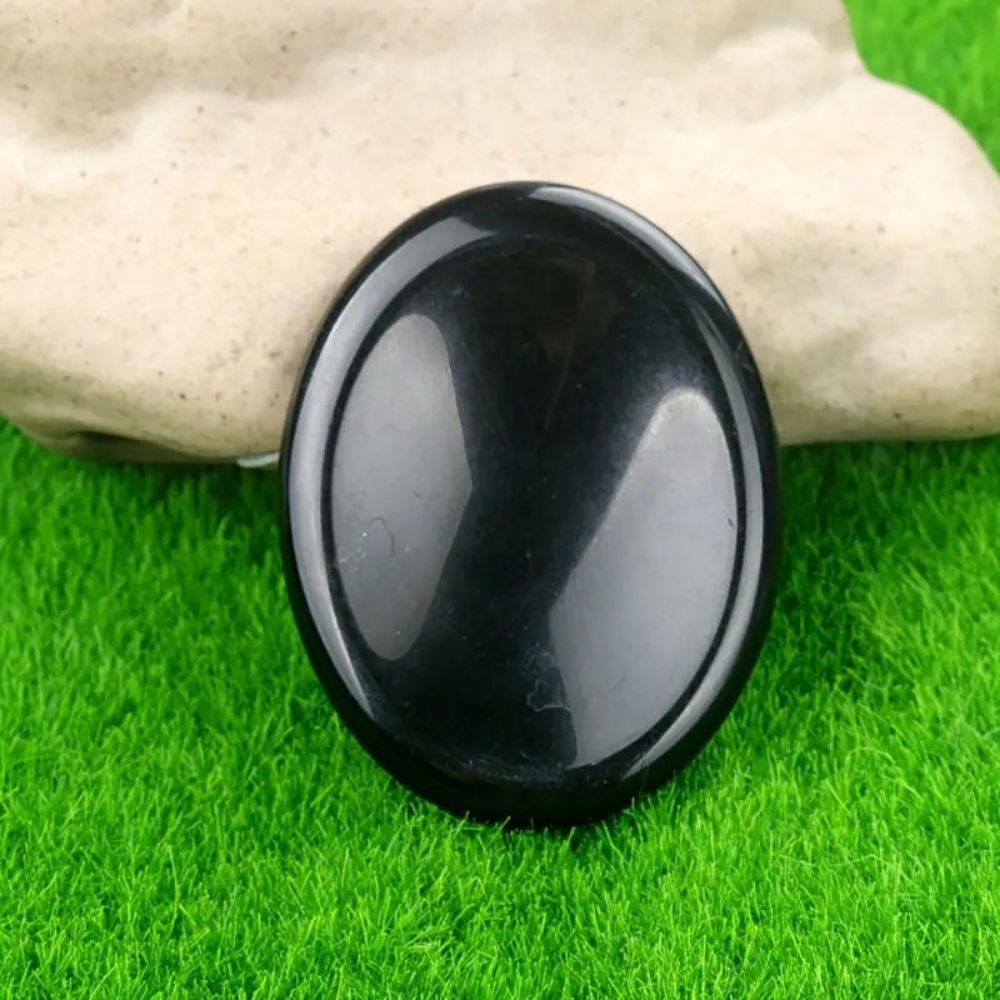 Oval Worry Thumb Stone