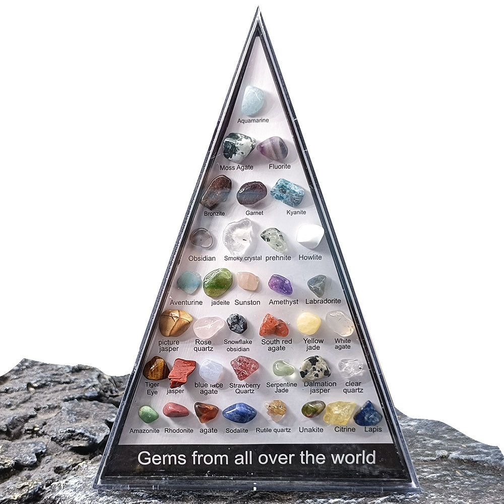 36 Piece Mini Gemstone Collection Box