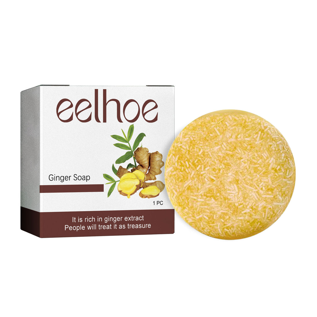 EELHOE Ginger Soap, White Hair Repair Shampoo