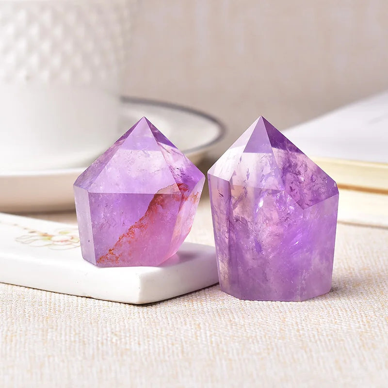 Wide Amethyst Point