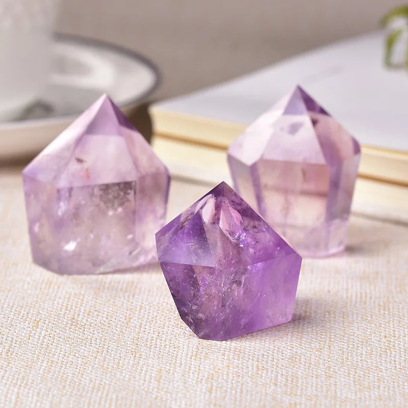 Wide Amethyst Point