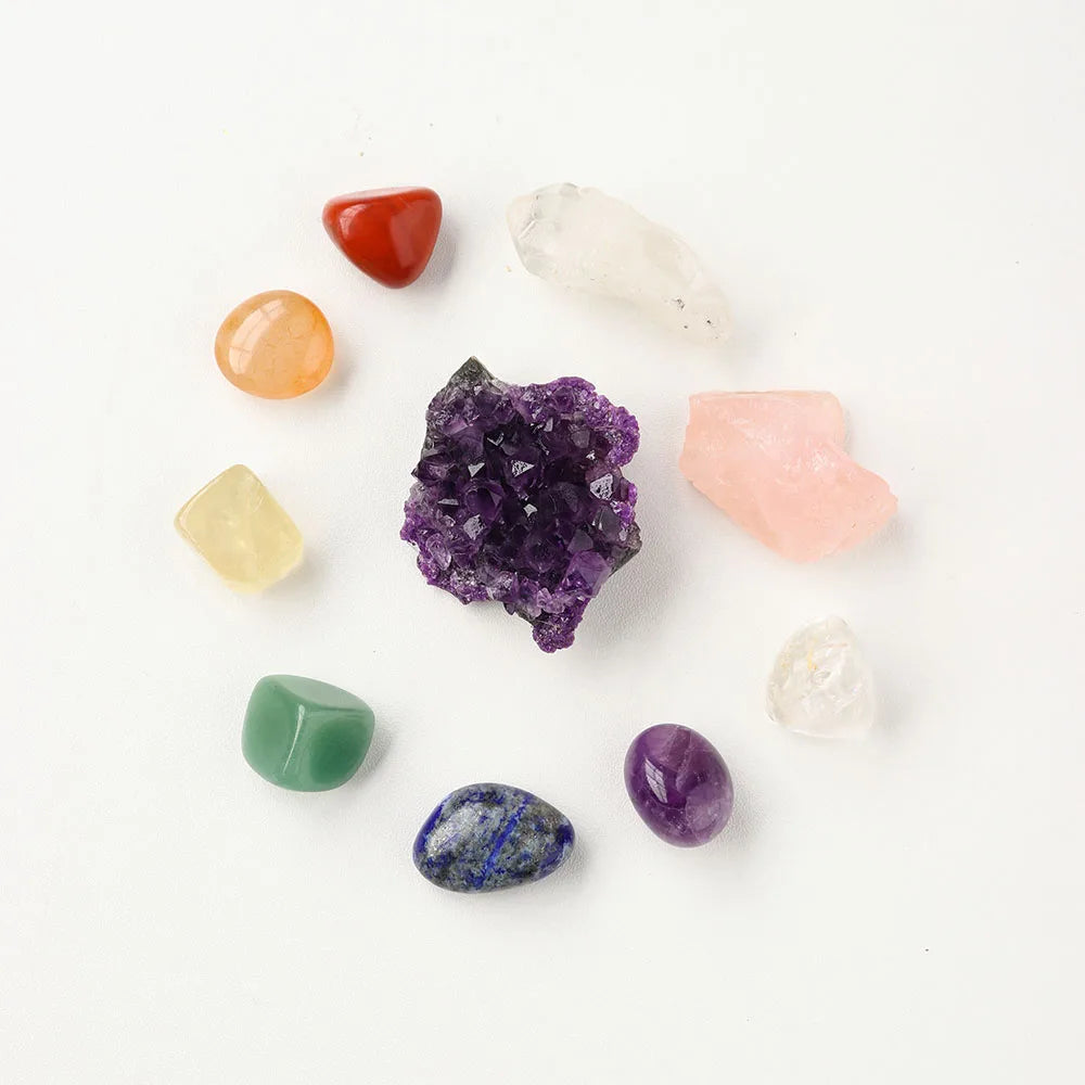 Chakra Crystal Travel Collection Set