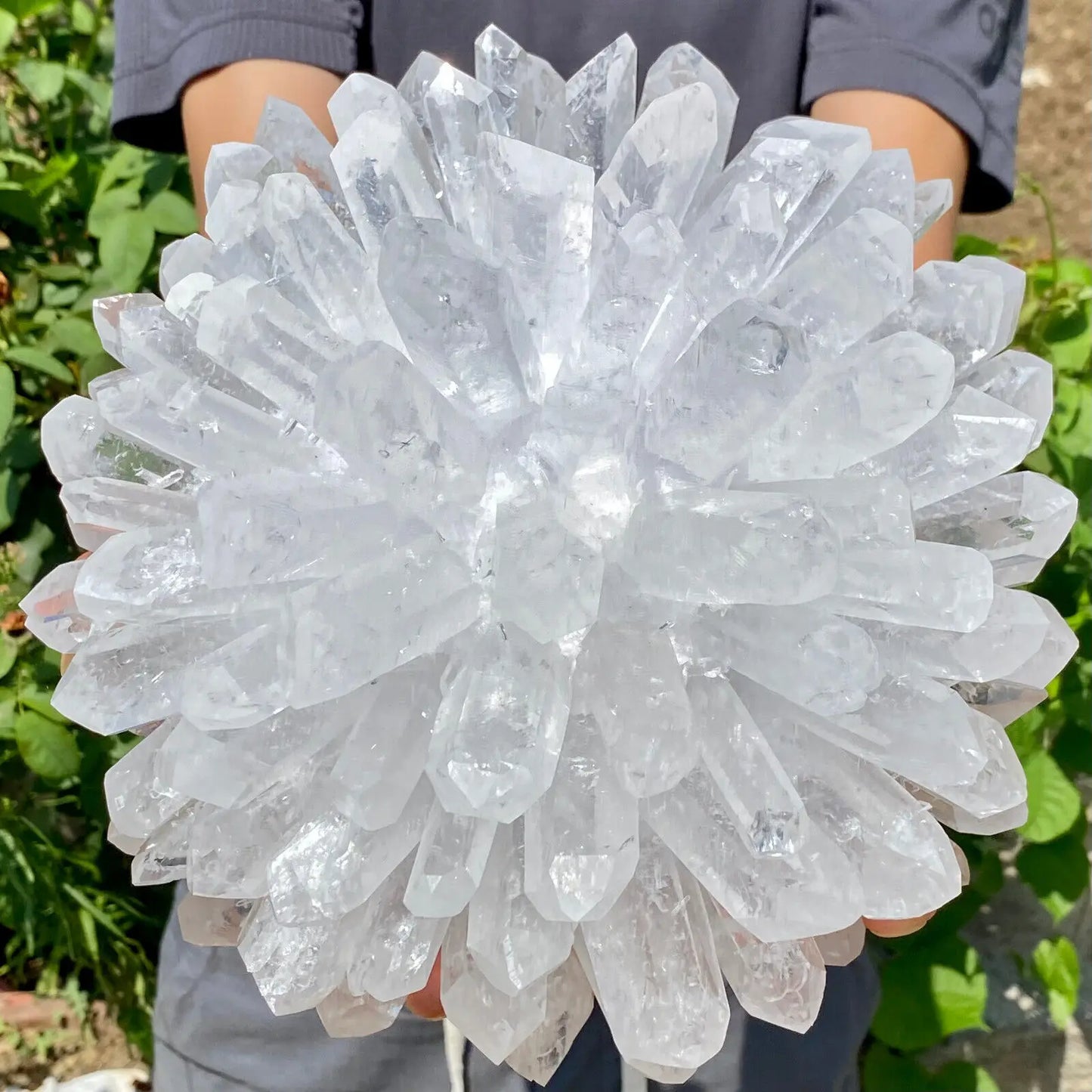 Statement Natural Clear Quartz Crystal Cluster 100g-7.5kg