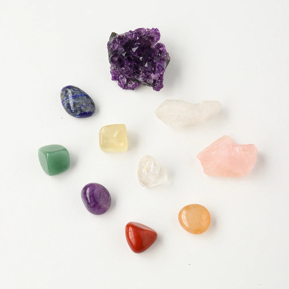 Chakra Crystal Travel Collection Set