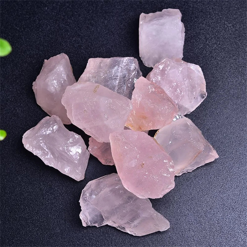 Natural Rose Quartz Raw Crystal