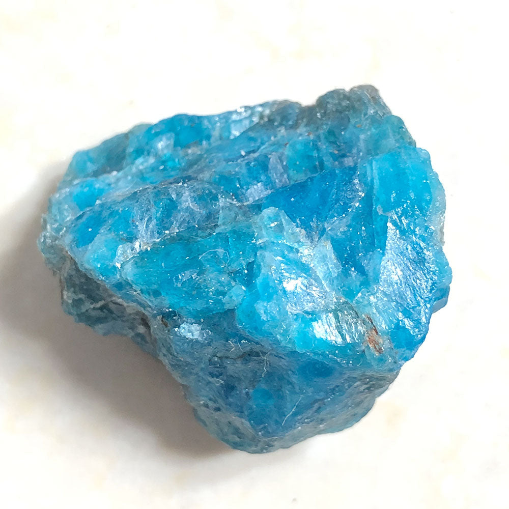 Raw Blue Apatite Natural Stone