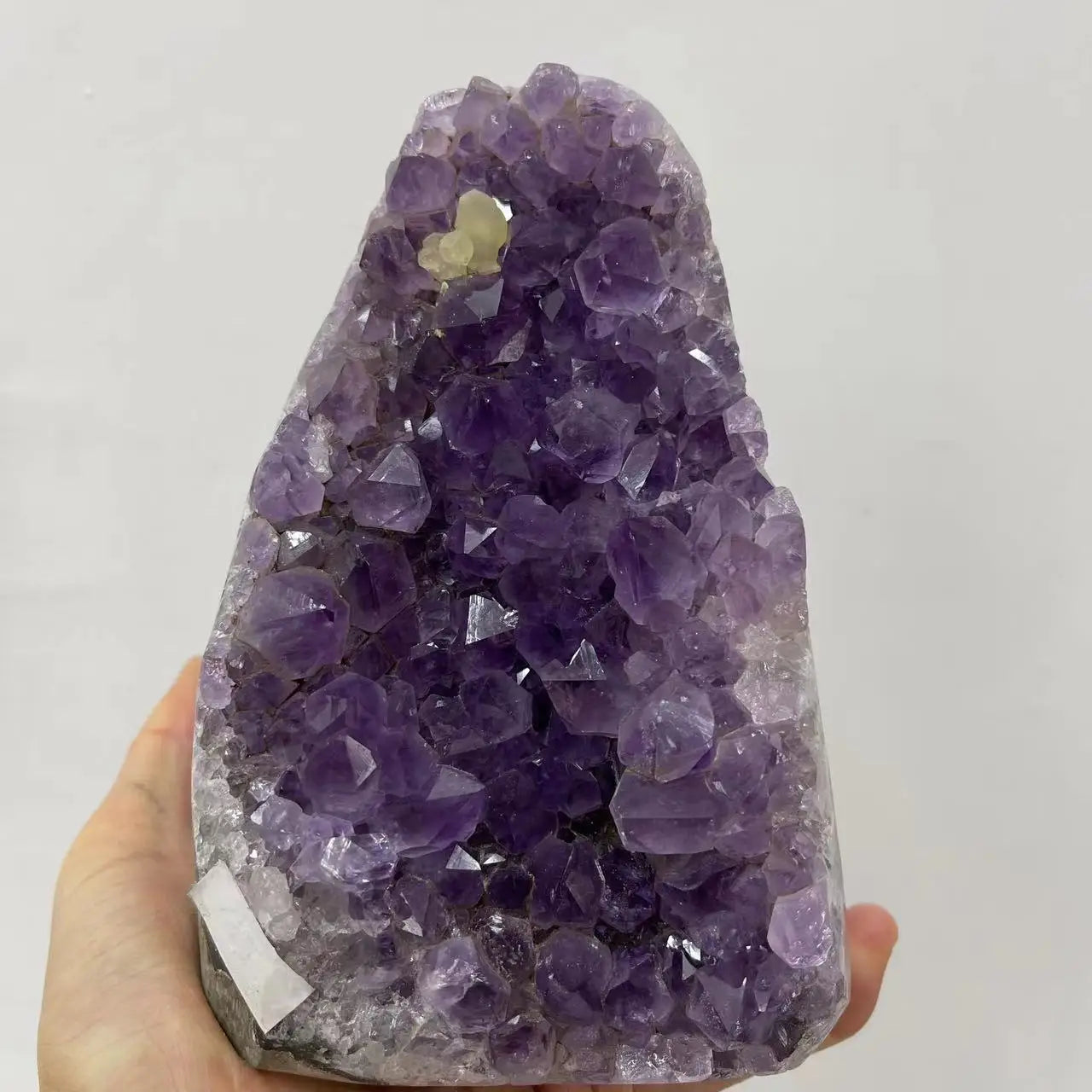 Irregular Statement Natural Raw Amethyst Crystal Quartz Cluster 300g-1.8kg
