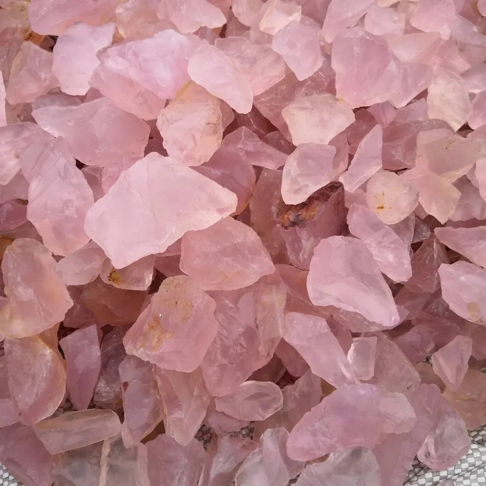 Natural Rose Quartz Raw Crystal