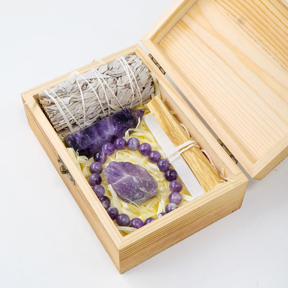 Crystal Healing and Smudging Divination and Witchcraft Gift Box