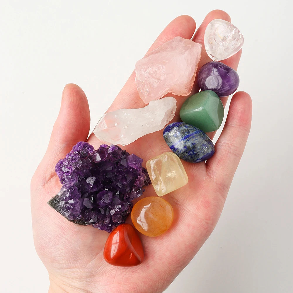 Chakra Crystal Travel Collection Set