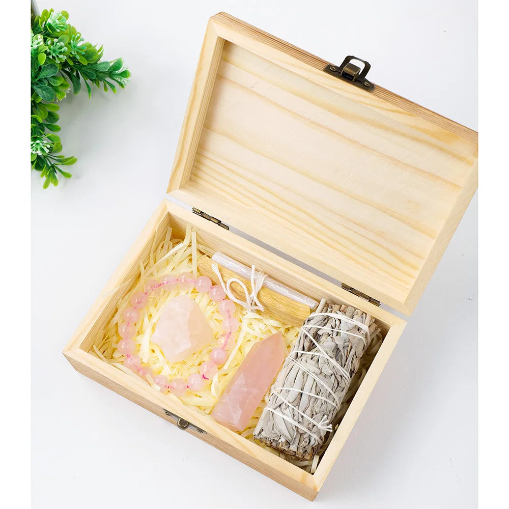 Crystal Healing and Smudging Divination and Witchcraft Gift Box