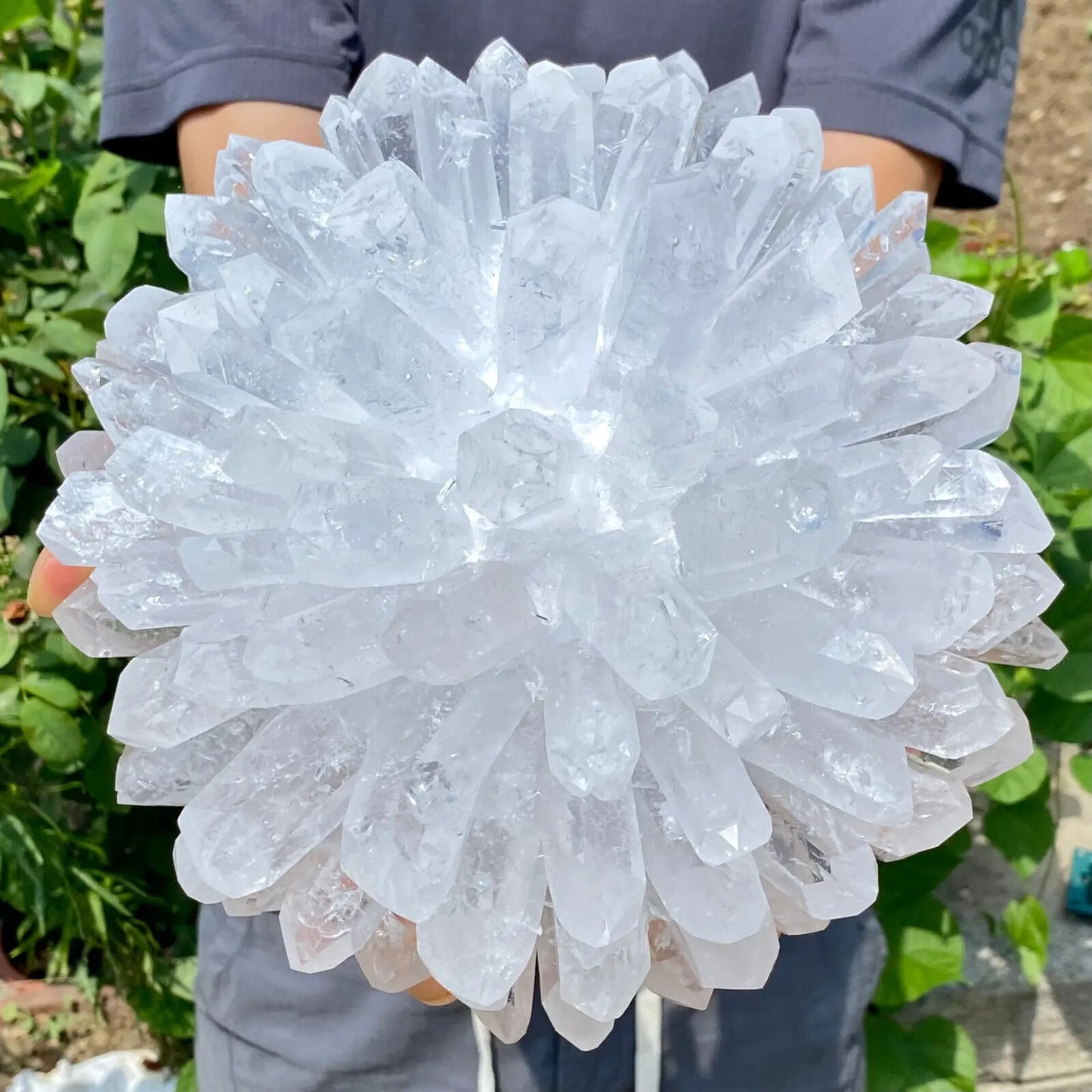 Statement Natural Clear Quartz Crystal Cluster 100g-7.5kg