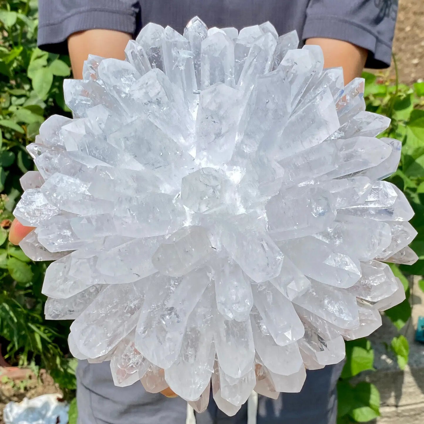 Statement Natural Clear Quartz Crystal Cluster 100g-7.5kg