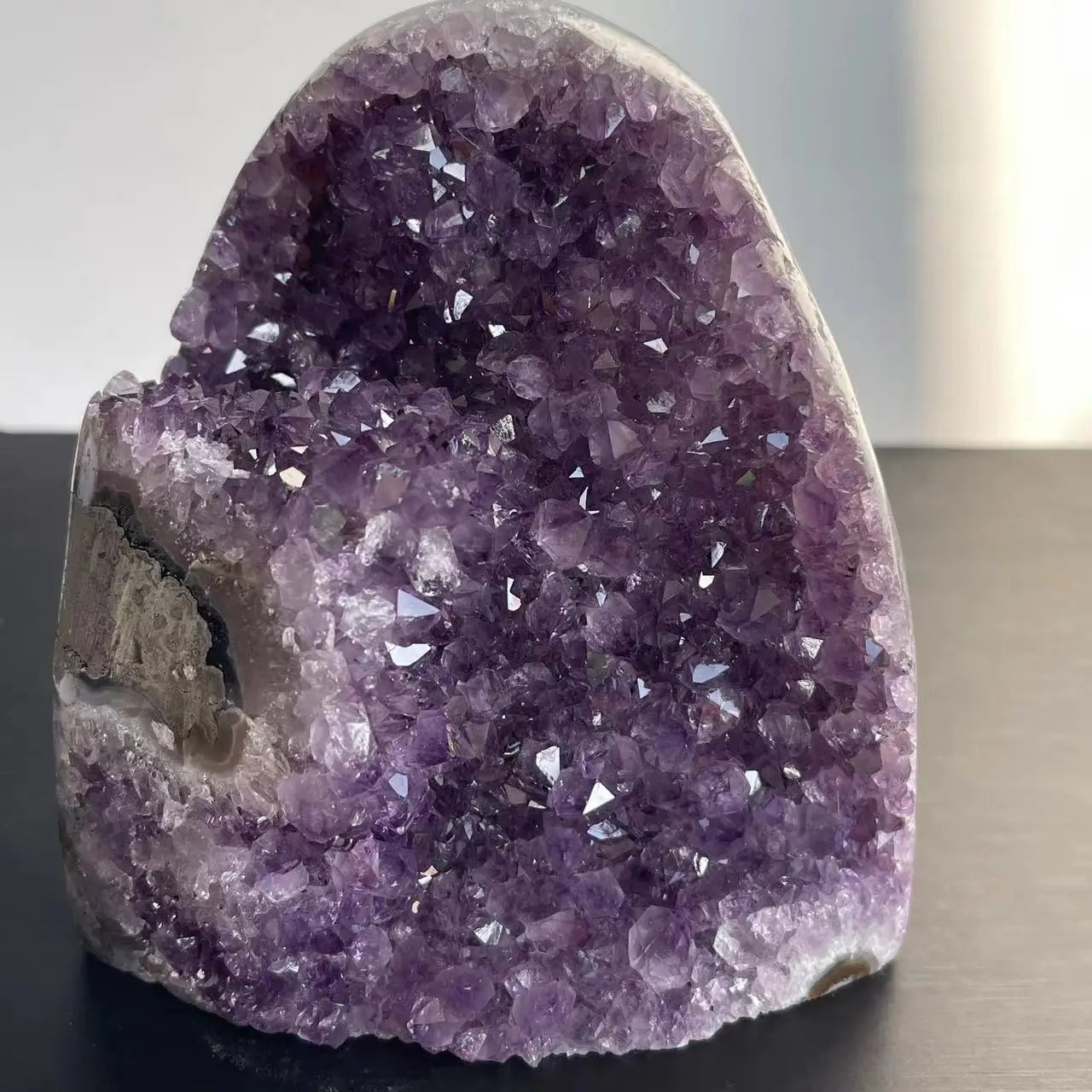 Irregular Statement Natural Raw Amethyst Crystal Quartz Cluster 300g-1.8kg