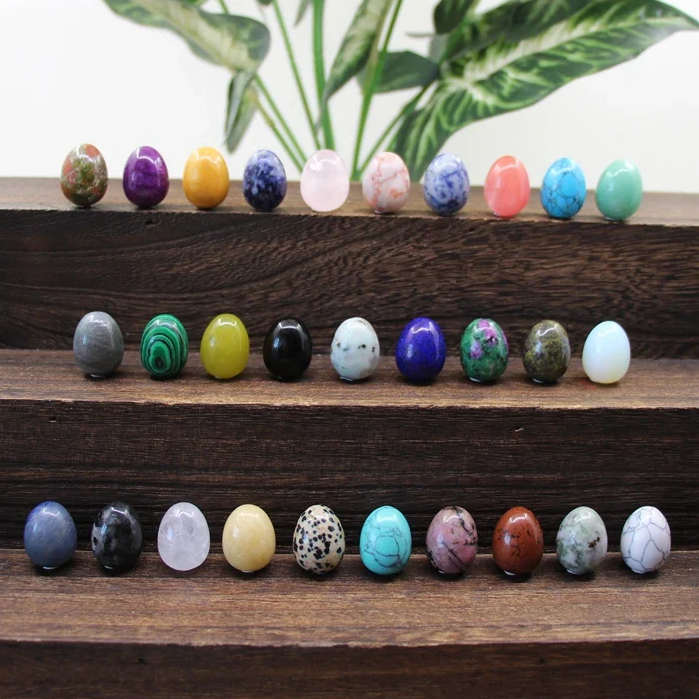 Mini Egg Stone Healing Crystal 15x20mm