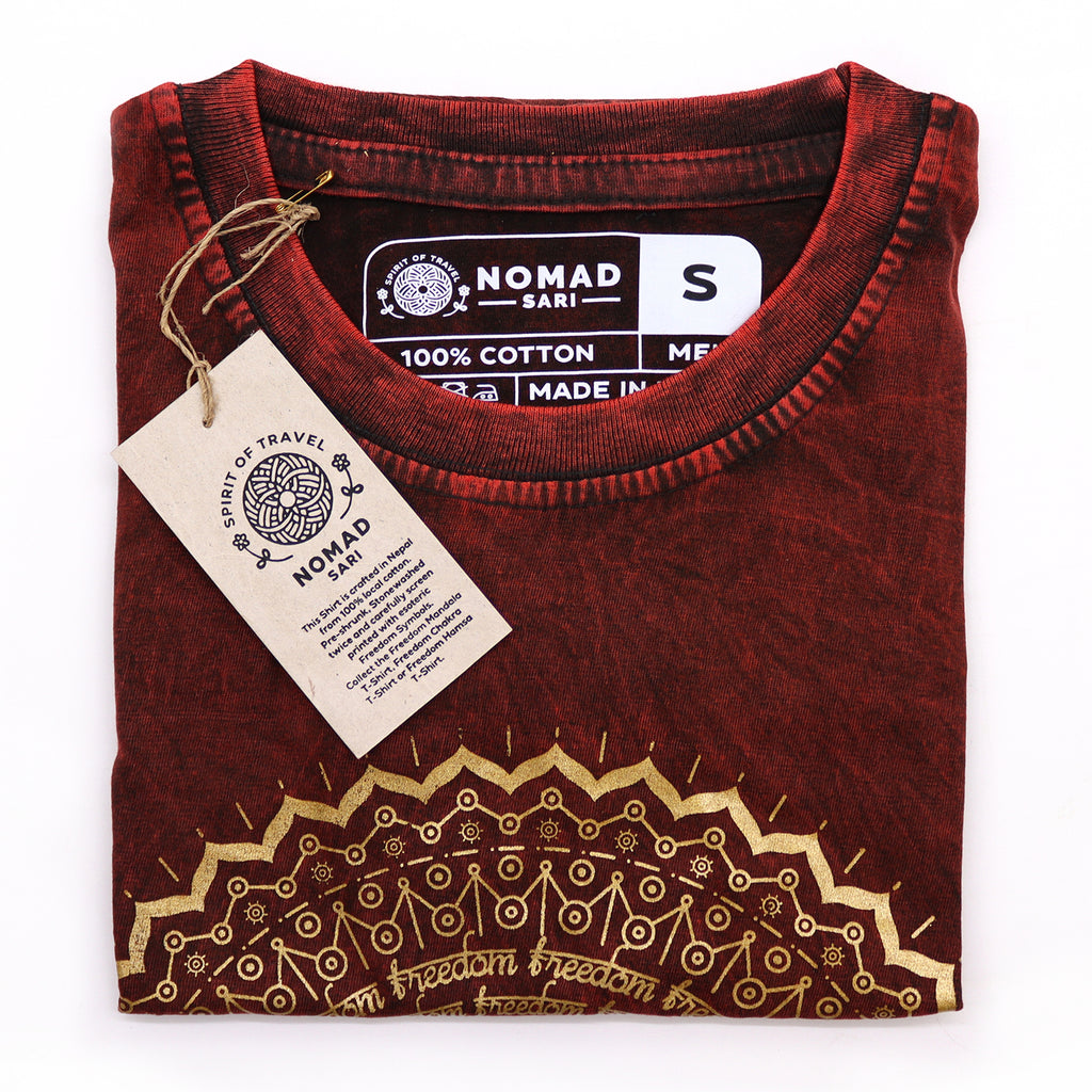 Stonewashed Nomad Sari Unisex T-Shirt