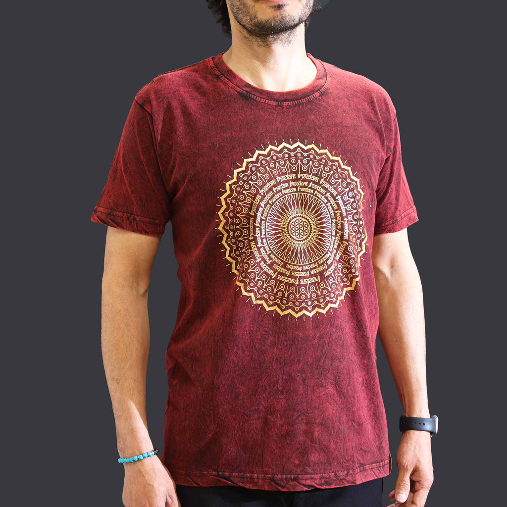 Stonewashed Nomad Sari Unisex T-Shirt