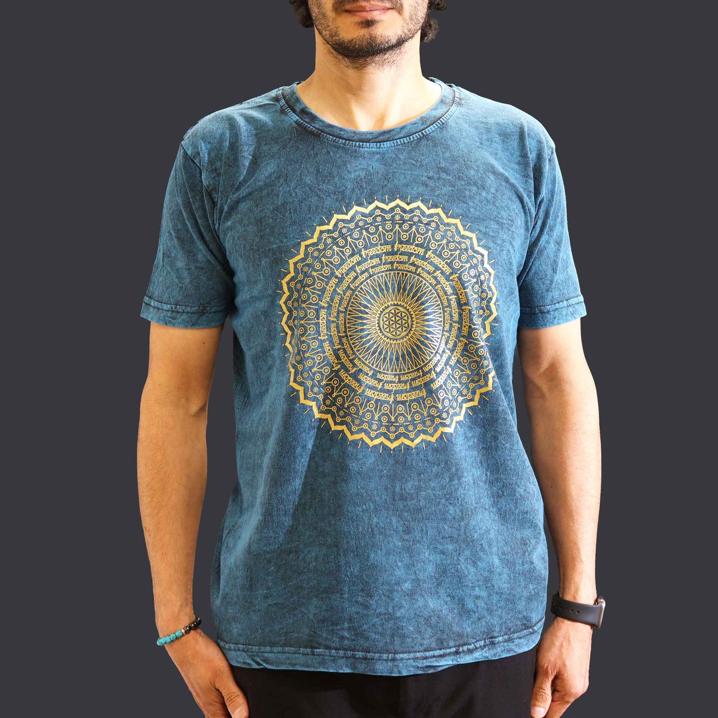 Stonewashed Nomad Sari Unisex T-Shirt