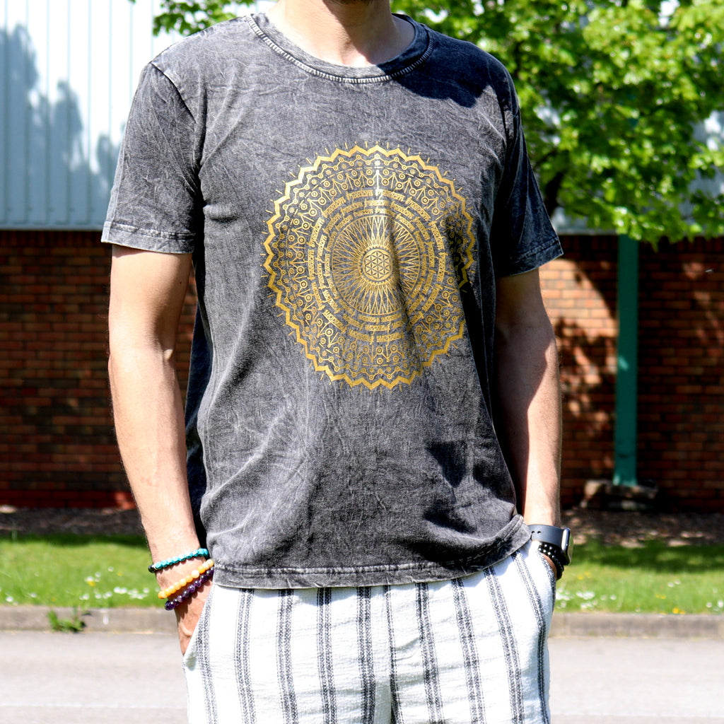 Stonewashed Nomad Sari Unisex T-Shirt