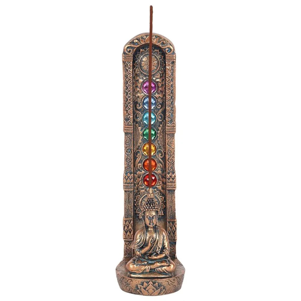 Chakra Buddha Incense Holder + Chakra Balancing Incense Bundle - SAVE 10%