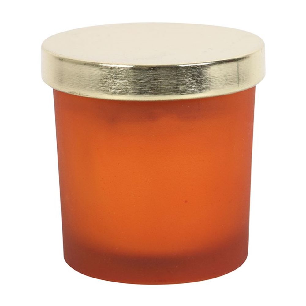 Sacral Chakra Crystal Chip Candle - Orange