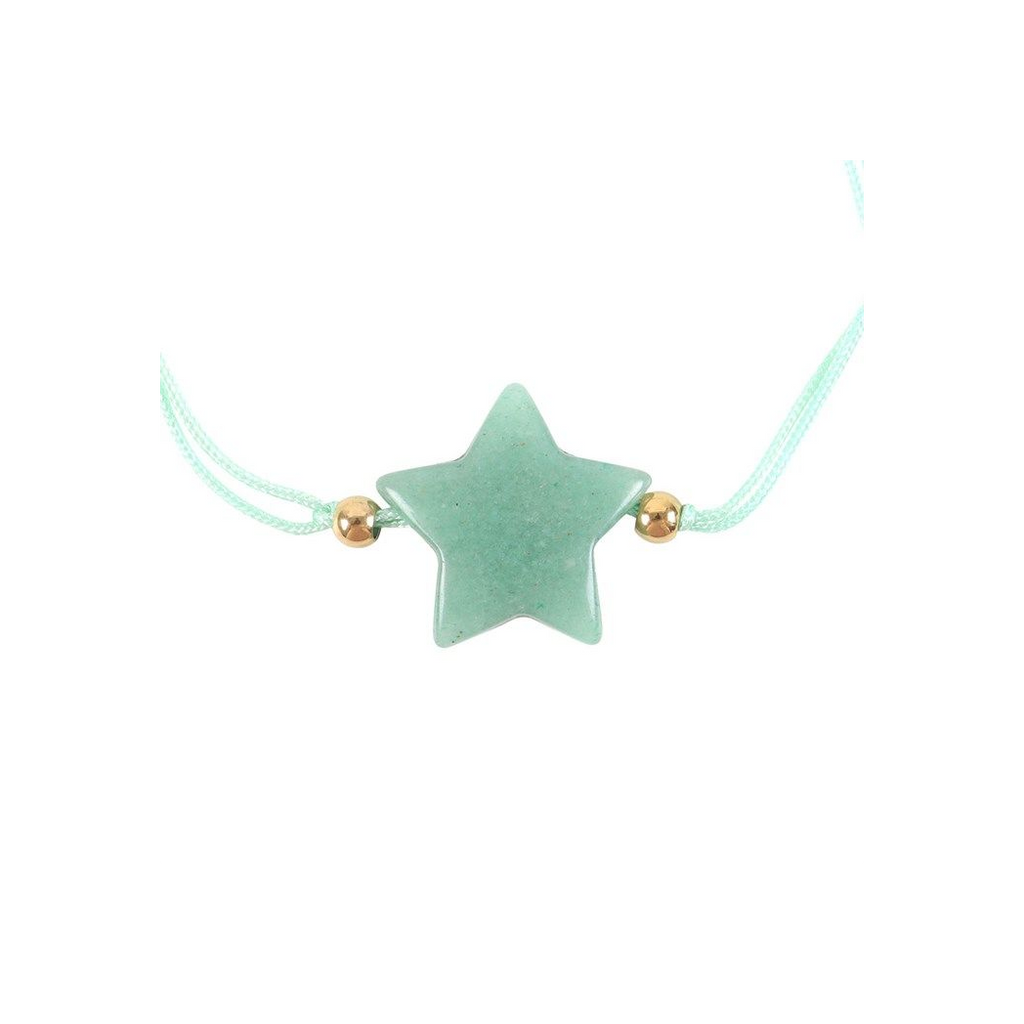 Shine Bright Aventurine Crystal Star Bracelet