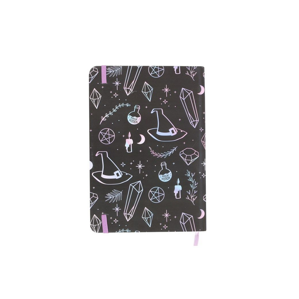 Crystal Witch Print A5 Notebook