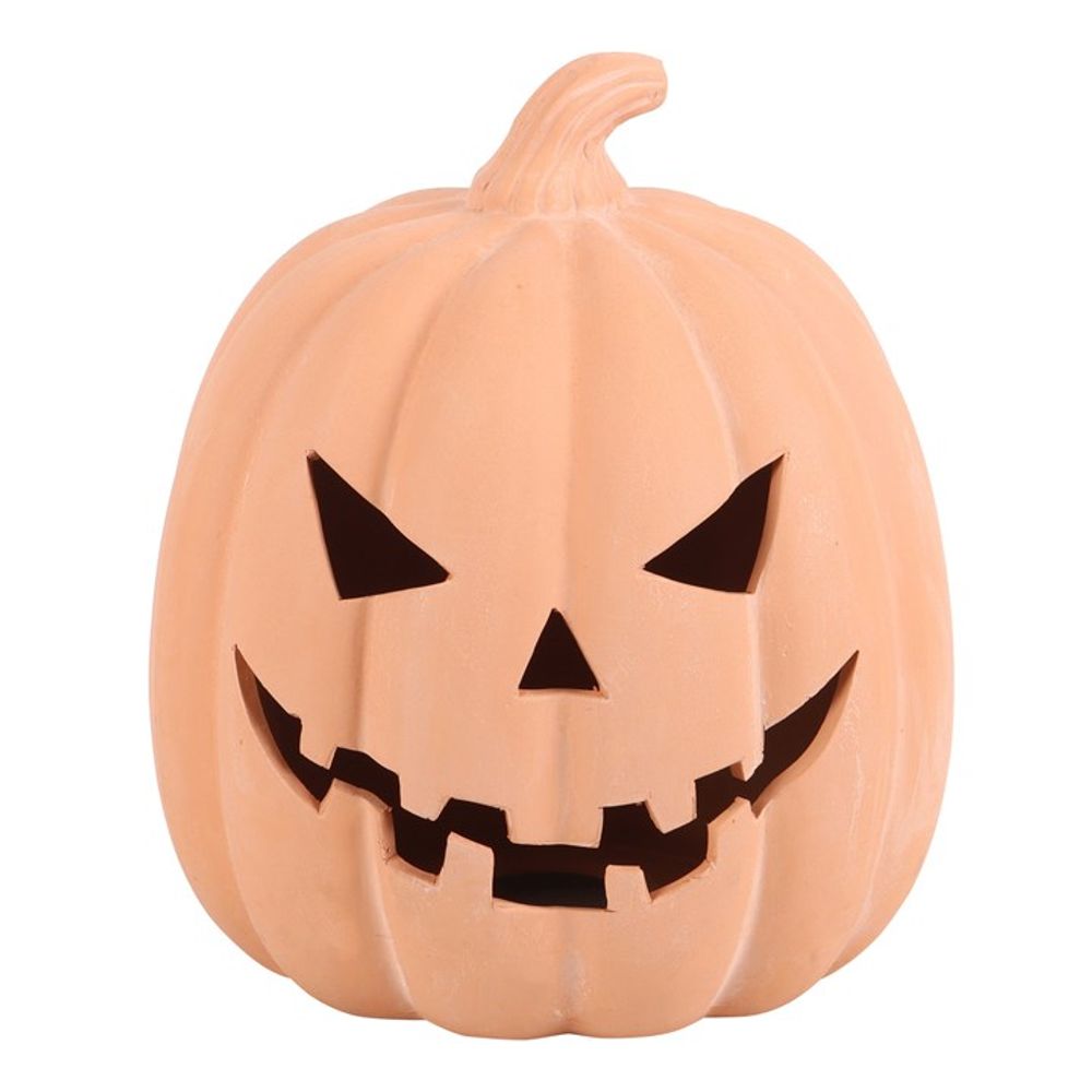 22cm Terracotta Pumpkin Ornament