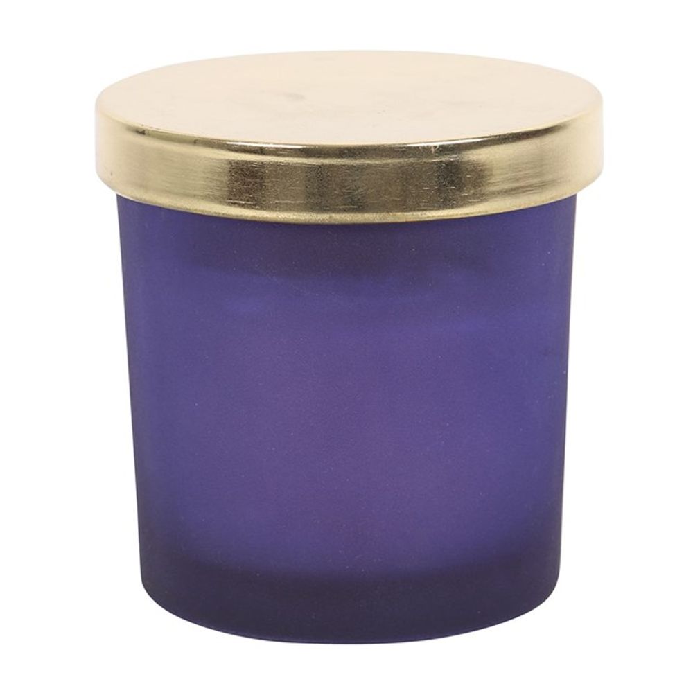 Third Eye Chakra Crystal Chip Candle - Lavender