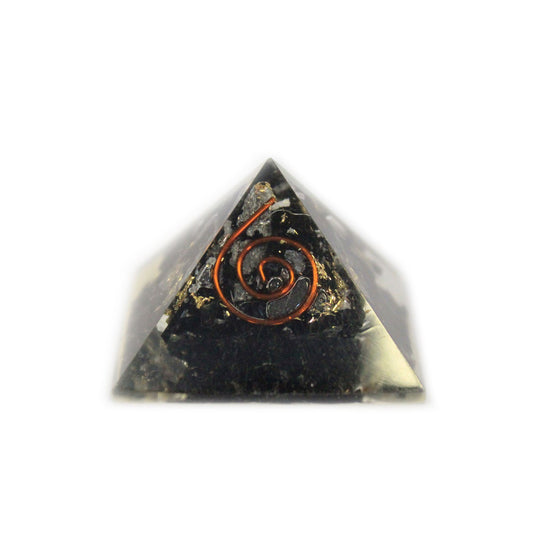 Orgonite Pyramid - Gemchips and Copper - 25mm