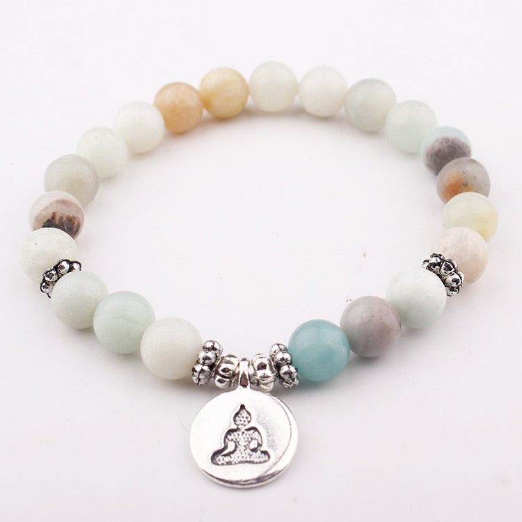 Amazonite Namaste Bracelet